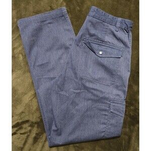 Haband Fit-Forever Men’s Polyester Gray Dress Pants Classic Straight Leg Size 32